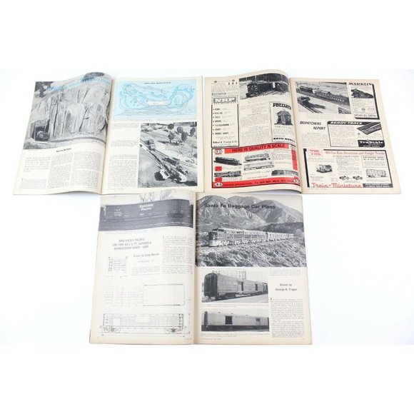 6 VTG 1969 Railroad Model Craftsman Magazine Lot: JAN, FEB, MAY (2), AUG, OCT - Picture 4 of 7